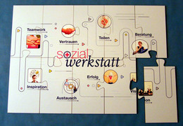 Puzzle für Teambuilding Veranstaltung